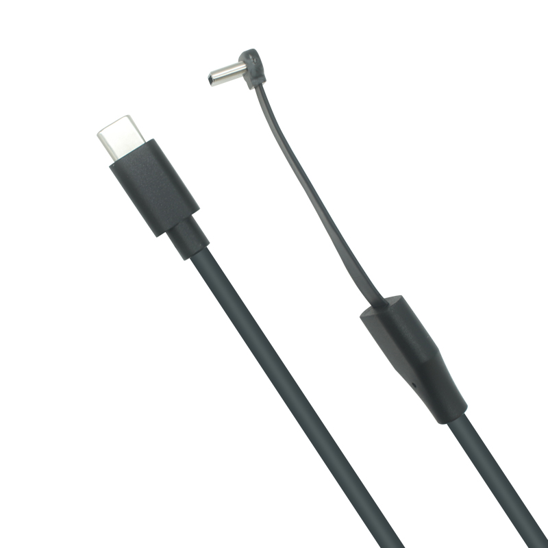 China Type-C Male 90° Upward FPC to Type-C Male Straight Cable | Flexible FPC + Round Wire Design | ISO13485 & ISO9001 Certified Manufacturer manufacturer