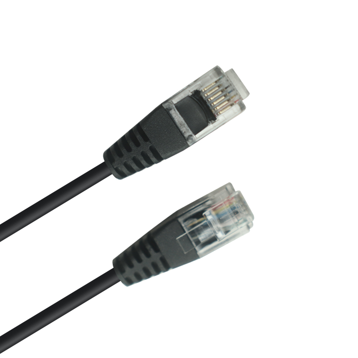 Çin RJ12 Erkek - RJ12 Erkek Kablosu | 6P6C Modüler Telefon ve Veri Kablosu | ISO13485 & ISO9001 Sertifikalı Üretici üretici firma