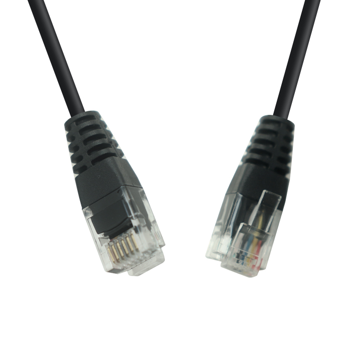 Çin RJ12 Erkek - RJ12 Erkek Kablosu | 6P6C Modüler Telefon ve Veri Kablosu | ISO13485 & ISO9001 Sertifikalı Üretici üretici firma