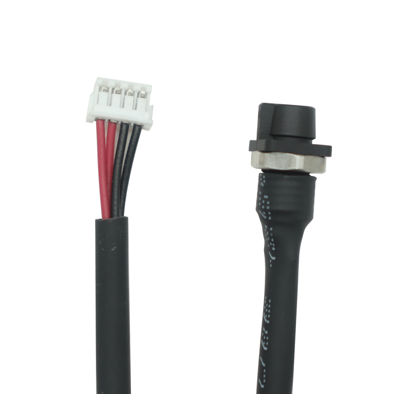 Chine Connecteur femelle étanche IP67 à 4 broches vers câble de boîtier ZH1.5-4P | Fabricant de faisceaux de câbles étanches personnalisés fabricant