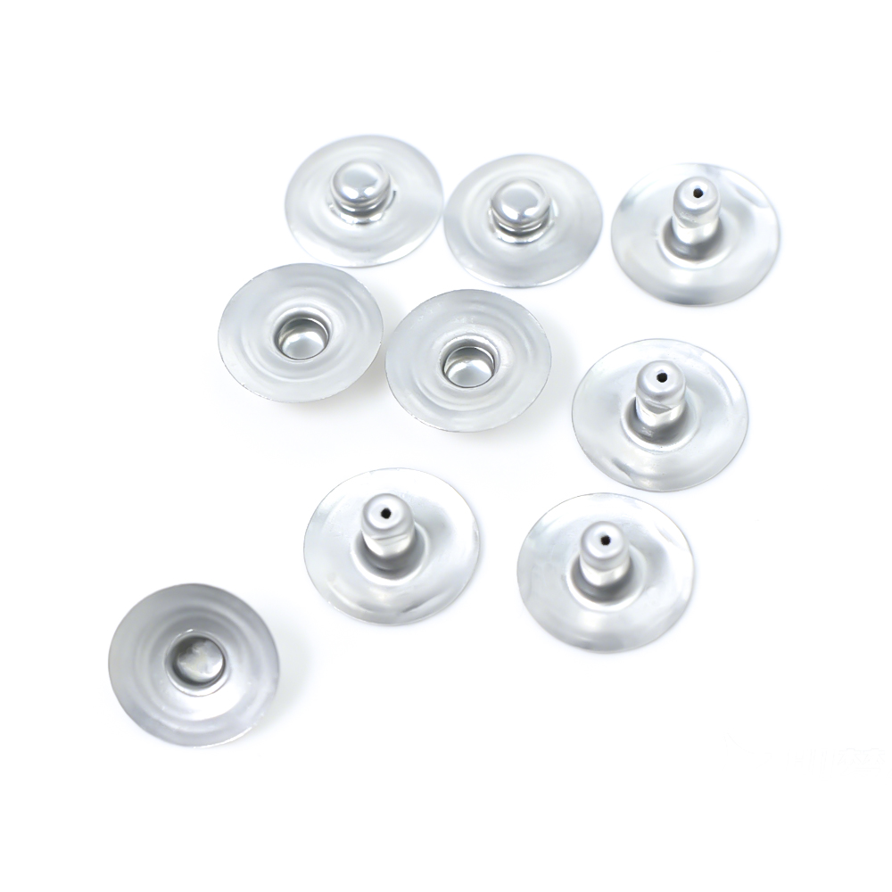 porcelana Conector de botón a presión macho de 3,9 mm de acero inoxidable para electrodos médicos fabricante