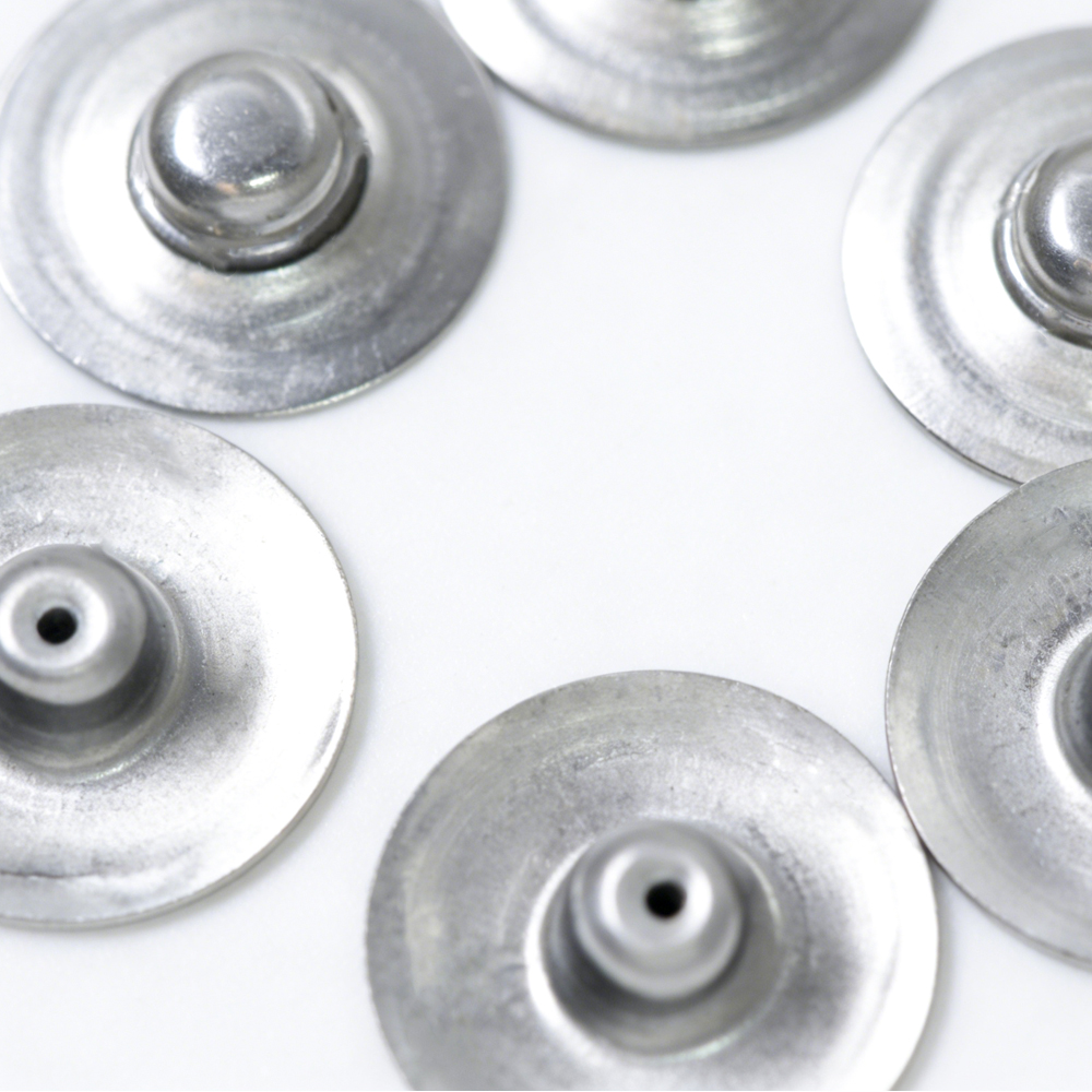 porcelana Conector de botón a presión macho de 3,9 mm de acero inoxidable para electrodos médicos fabricante