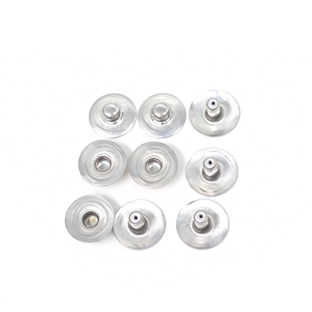 porcelana Conector de botón a presión macho de 3,9 mm de acero inoxidable para electrodos médicos fabricante