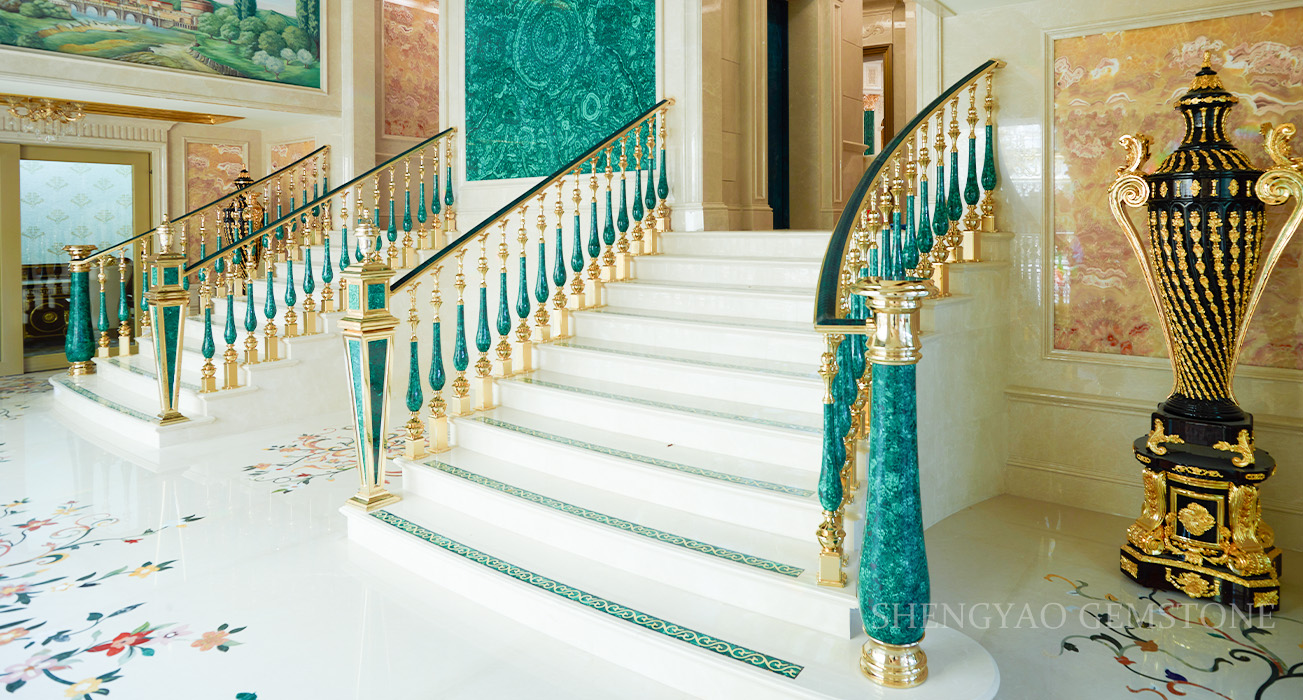 MALACHITE -- LUXURY VILLA DECORATION