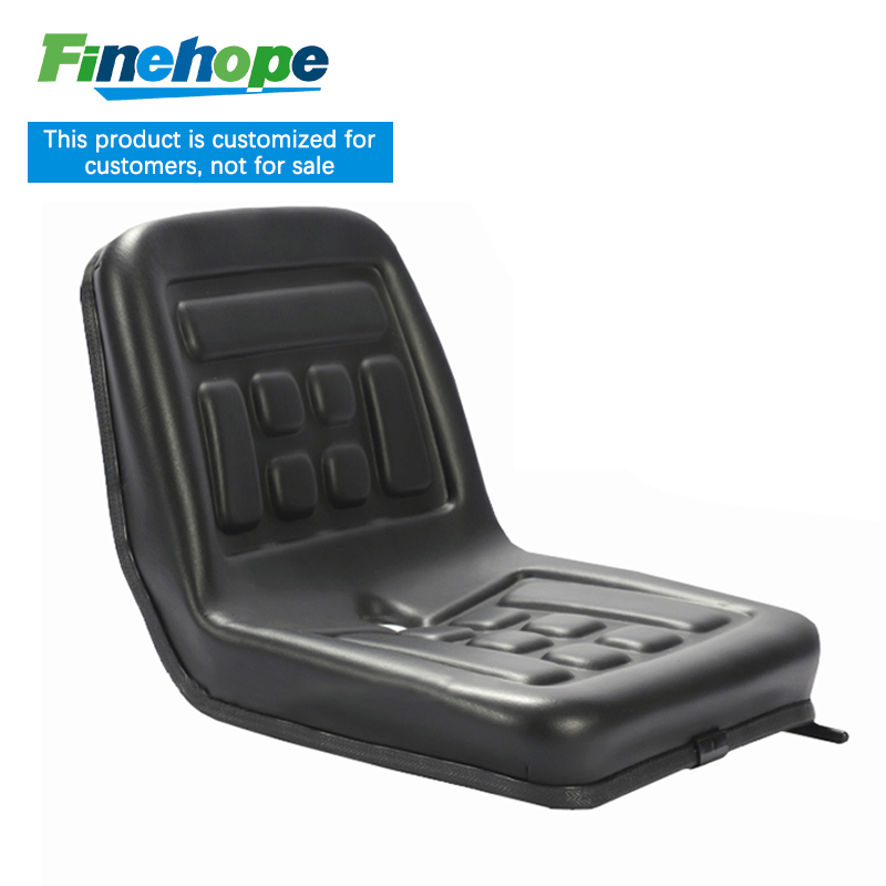 पु पॉलीयूरेथेन लॉन घास काटने की मशीन ट्रैक्टर लॉन गार्डन फोर्कलिफ्ट चालक सीट चीन निर्माता धातु स्टील ट्रक डेक की सवारी फेयरवे