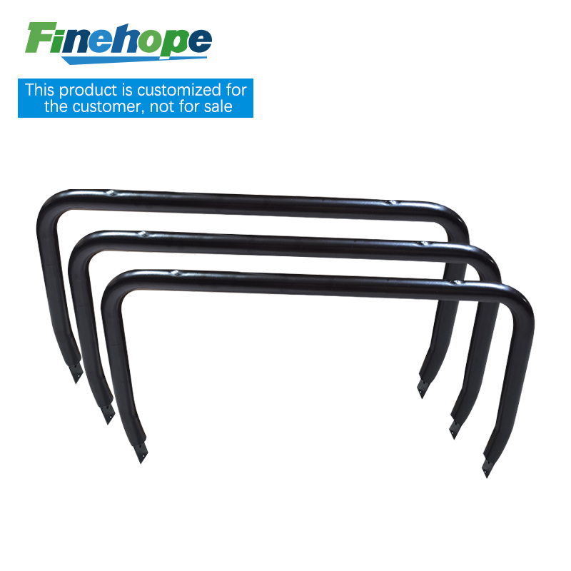 Personalizzazione Parti metalliche di alta qualità ferro Parti stampate nere elettroforetiche resistenti alla corrosione