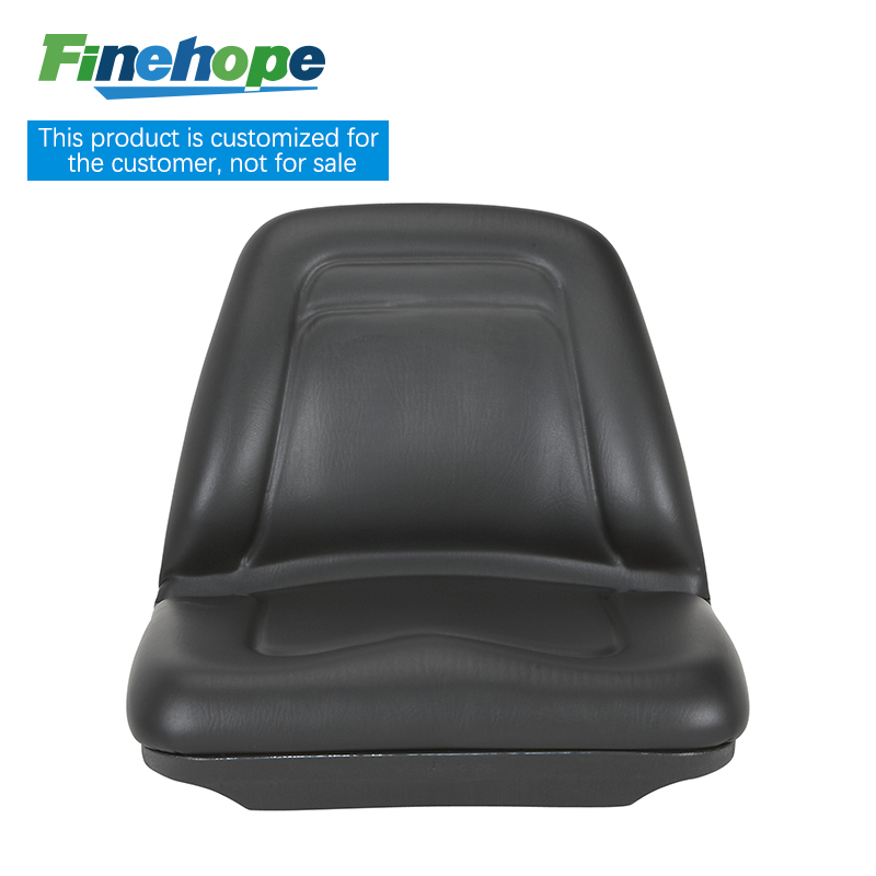 Heavy Duty High Back Seat for Lawn & Garden Mower, UTV, Tractor, Skid Steer Loader, Backhoe Excavator Vinyl