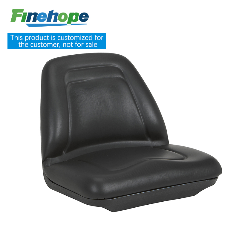 Heavy Duty High Back Seat for Lawn & Garden Mower, UTV, Tractor, Skid Steer Loader, Backhoe Excavator Vinyl