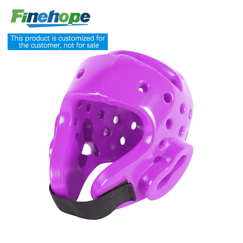 Échantillon livraison gratuite taekwondo professionnel sparring casque de taekwondo