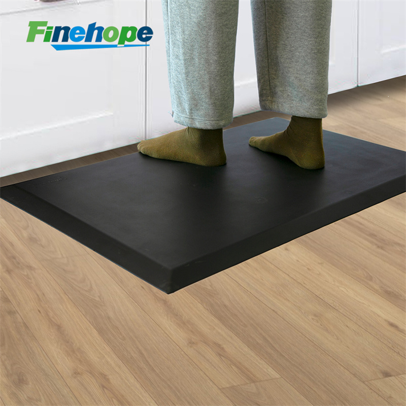 Finehope Customised PU exercise anti fatigue non slip memory foam kitchen office floor mat - COPY - gn8tq6