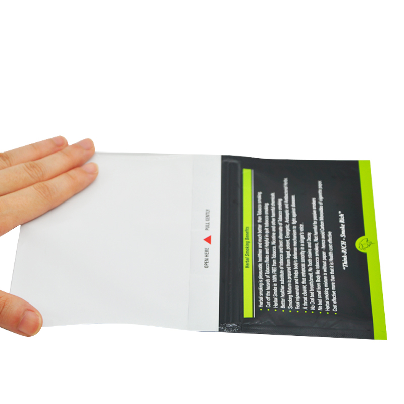 관례에 의하여 인쇄된 Resealable 포장 부대 담배 지퍼 비닐 봉투