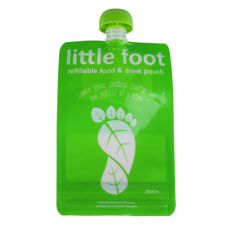 Sacchetto del sacchetto del beccuccio liquido Sacchetto dell'imballaggio dello spuntino del sacchetto del beccuccio del beccuccio della bevanda di forma personalizzata Stand Up Pouch