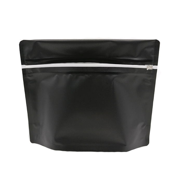 Custom printed resealable ziplock foil bags plastic tobacco leaves zip lock herb packaging bags