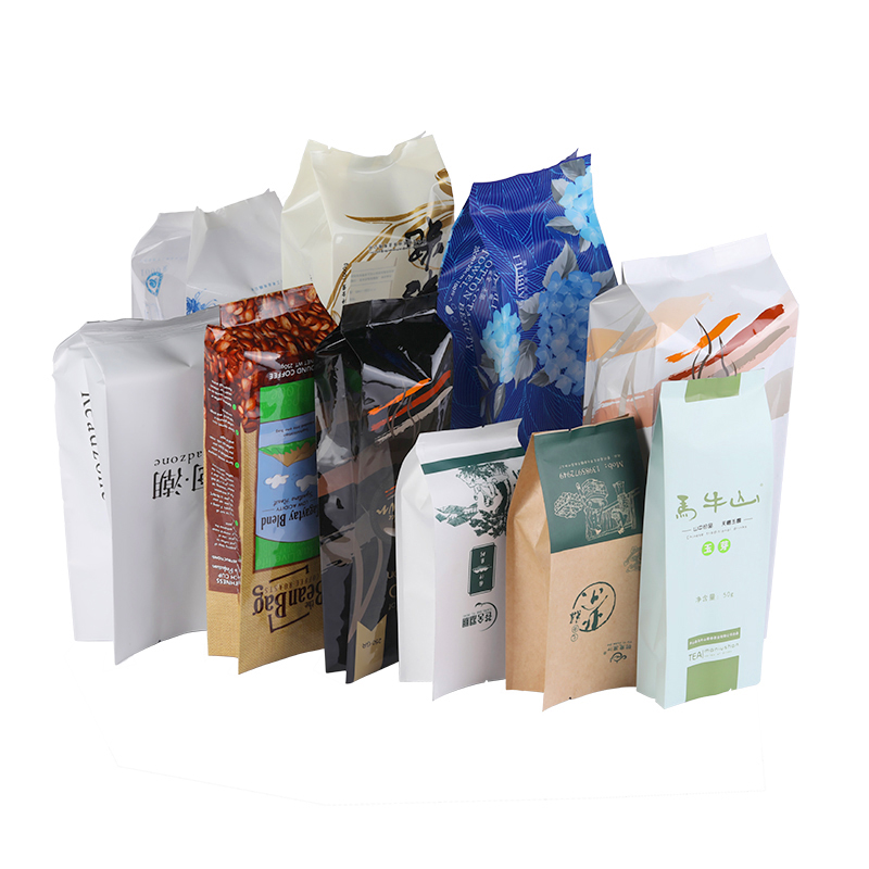 Food grade plastic custom packaging side gusset food grade bag plastic pouch