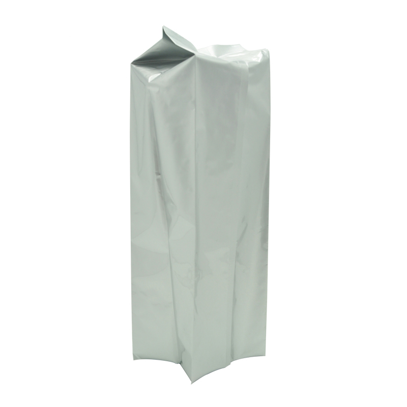 Custom Silver Tea coffee Bean Bag Aluminum Mylar Tea Pouch Seed Packaging Bags