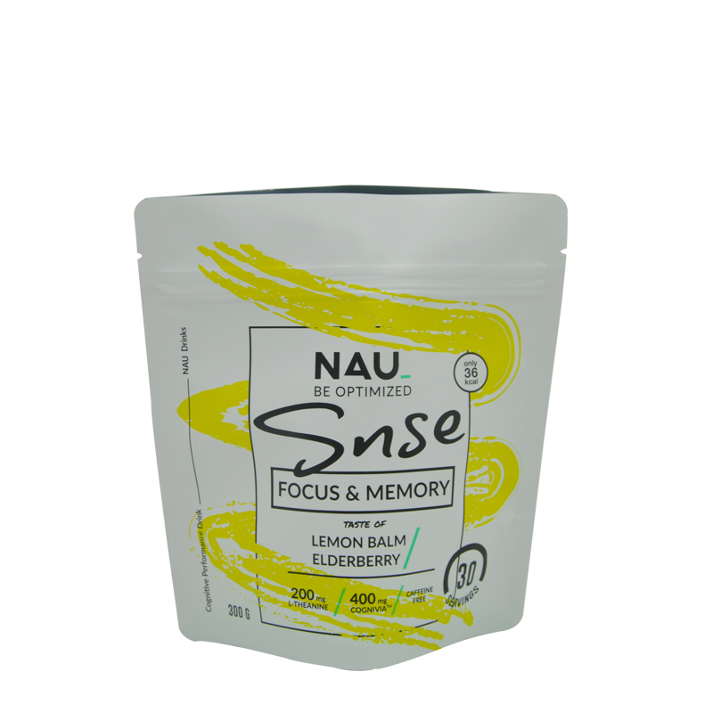 カスタム印刷食品グレードプラスチックスタンドアップジップポーチフレキシブル包装バッグ