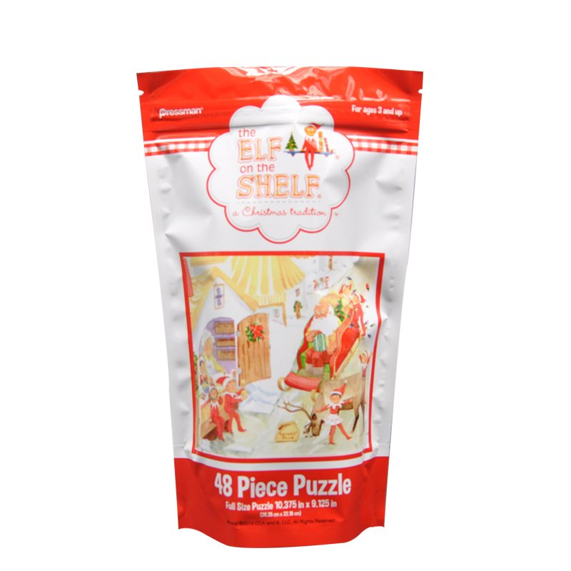 Aangepaste aluminiumfolie mylar zak speelgoed verpakking plastic zakken met ritssluiting