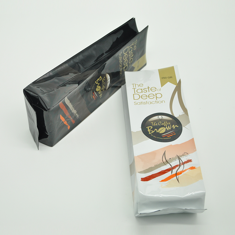 Custom Coffee bags side gusset coffee bag with valve