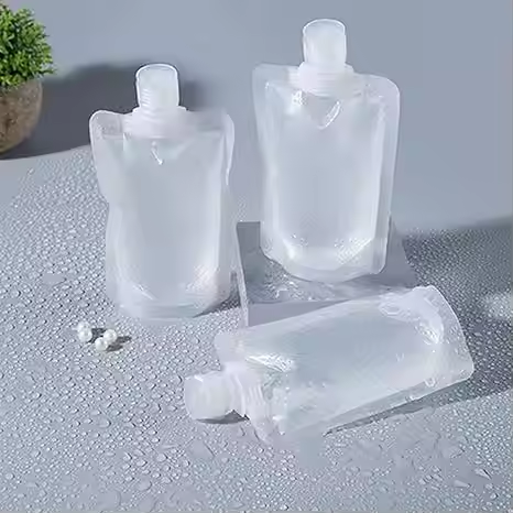 Kommerzielle Einweg-Sput-Taschen für Sojamilch und Kaffee, hochtemperaturbeständige flüssige Beutel