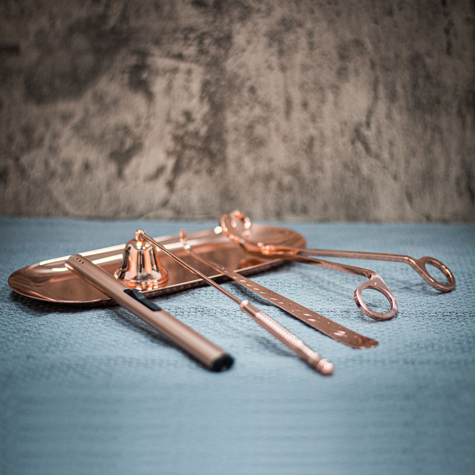 rose gold wick trimmer