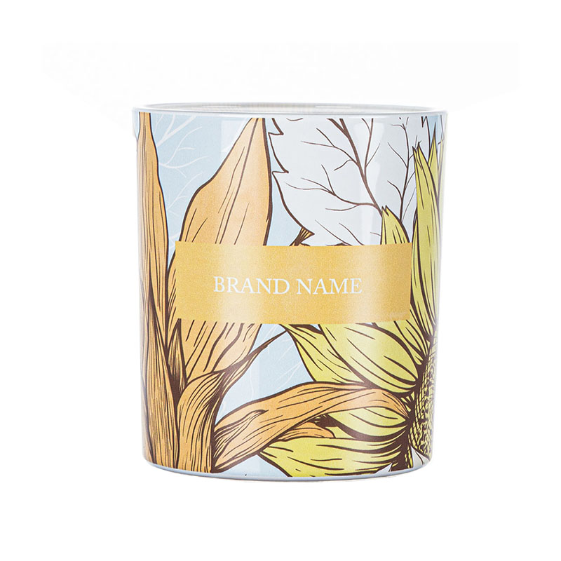 Cupwind New Designs Candle Holder Sunflower 8oz