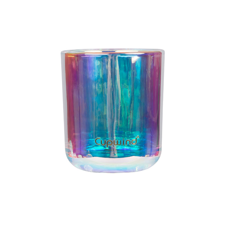 Suporte de vela clássico iridescente 13 onças