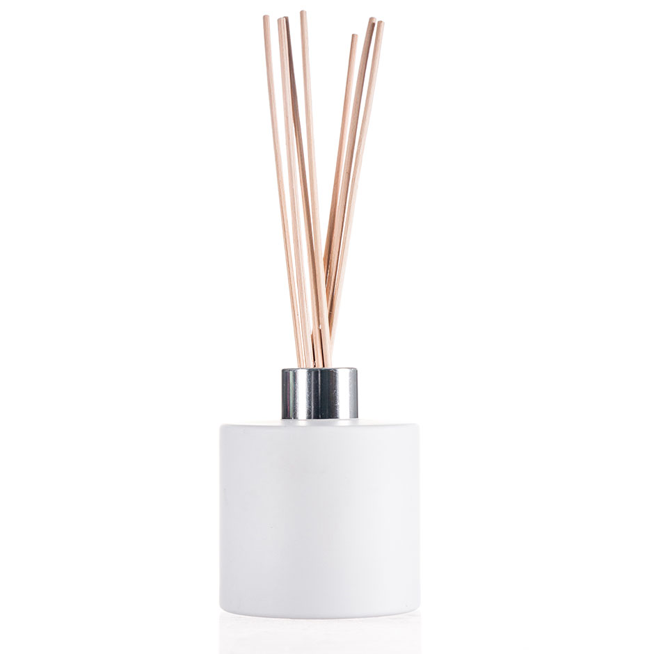 Runde weiße Reed-Diffusor-Glasflasche 6oz