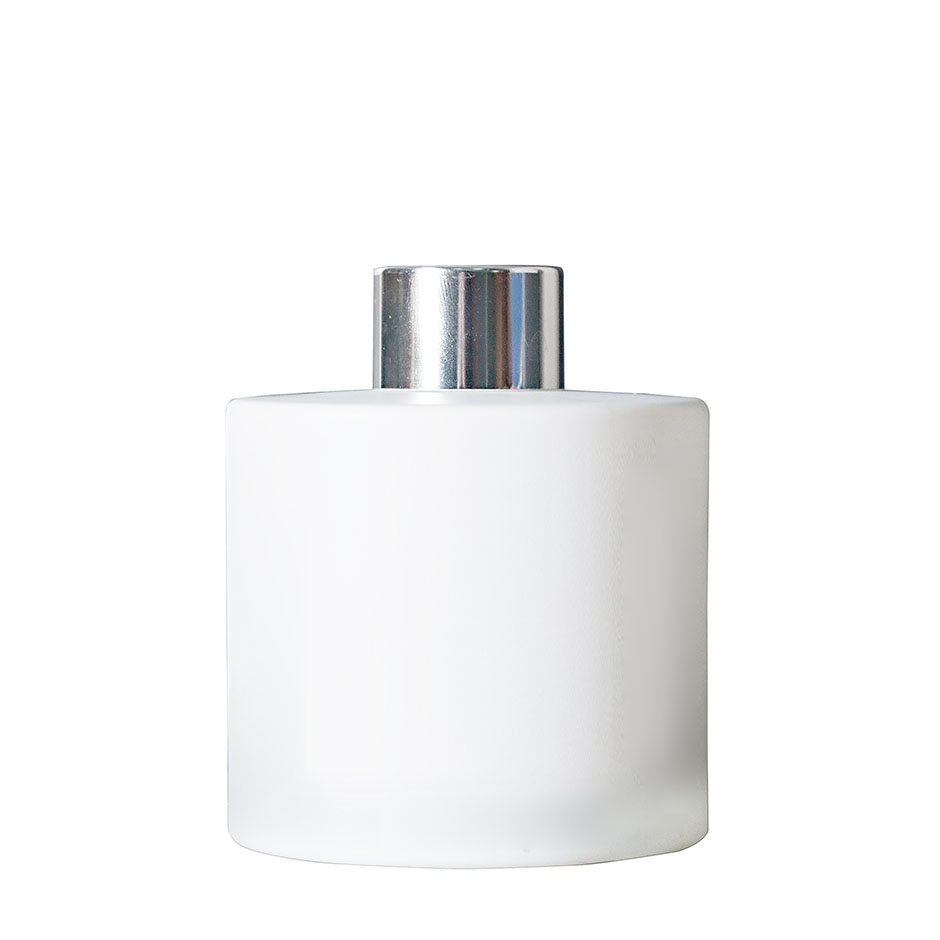 Runde weiße Reed-Diffusor-Glasflasche 6oz