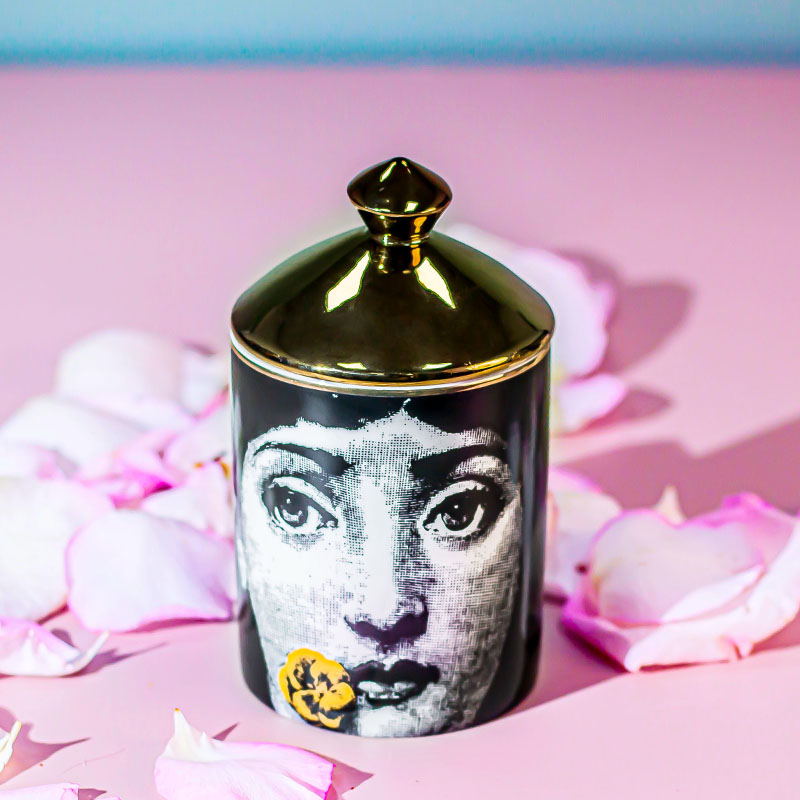 Ceramic Candle Holder with Lid for Scented Candle OEM & ODM