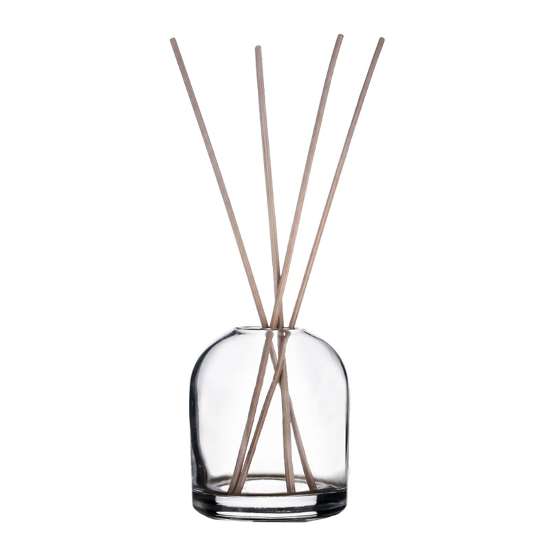 Botol Penyebar Buluh Pewangi Rumah Kaca Potong 9oz Lutsinar