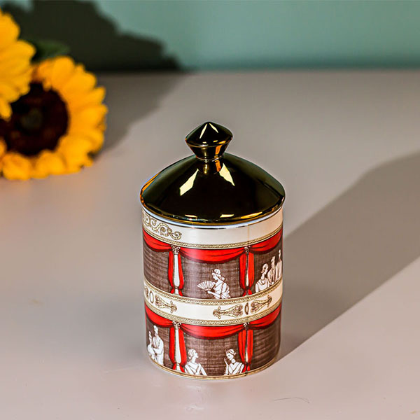 Suporte de cerâmica para velas perfumadas vazias 9 onças para atacado