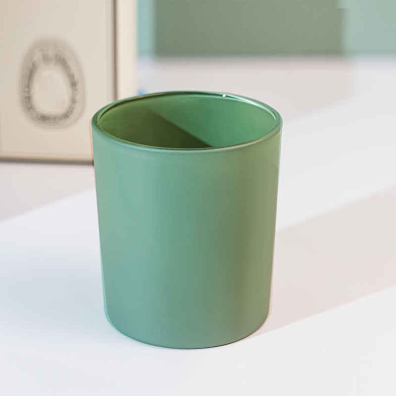 Scented Candle Glass Avocado Green 8oz