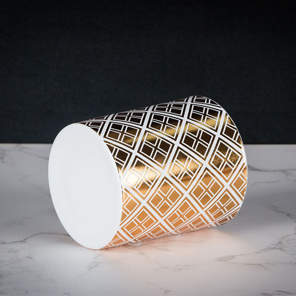 hot stamping candle jar
