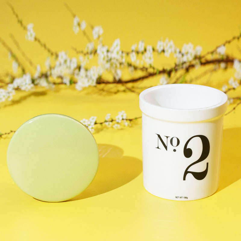 8oz Ceramic Candle Jar with Lid Spring Series Blue - COPY - n1ng1g