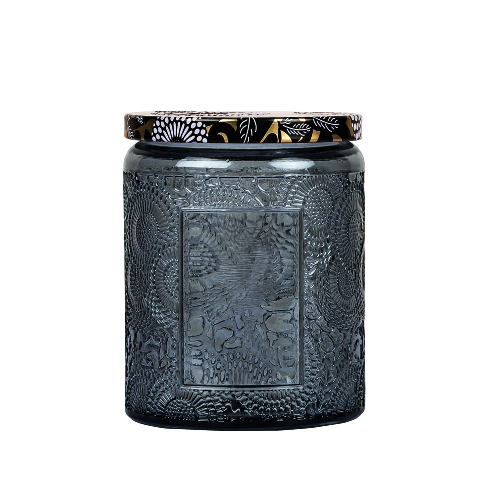 برطمانات صيدلانية ممتازة مزخرفة بغطاء من الصفيح بسعة 6 أونصة