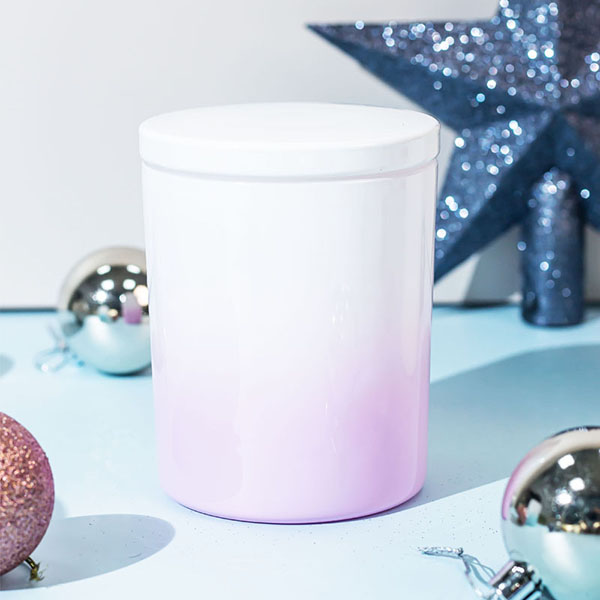 candle vessel with lid
