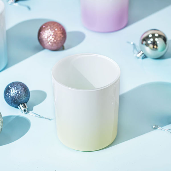 glass candle holder with lid
