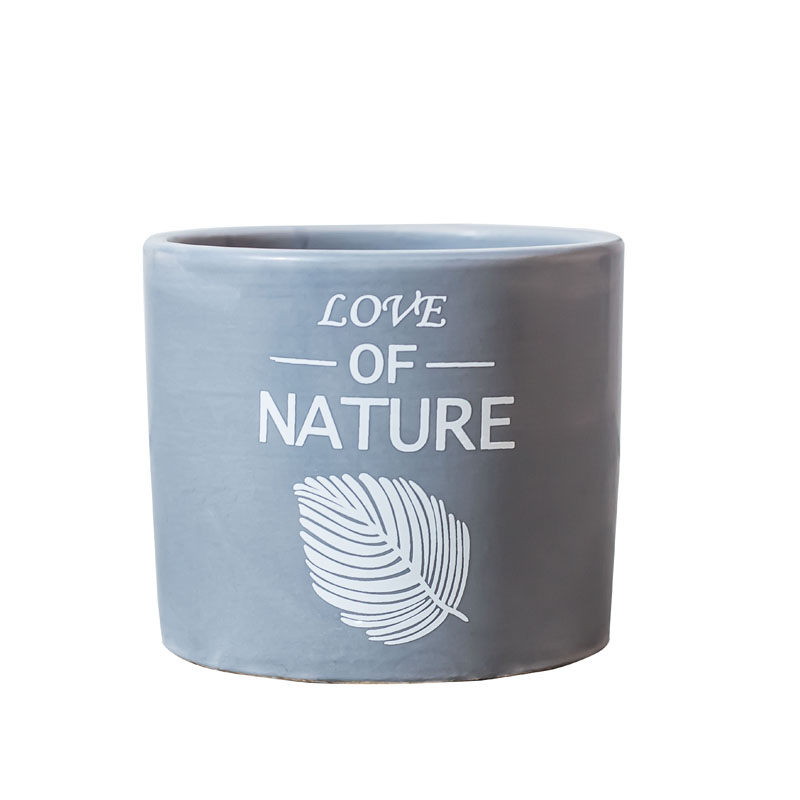 Jarra de vela de impressão de cimento 10,5 onças