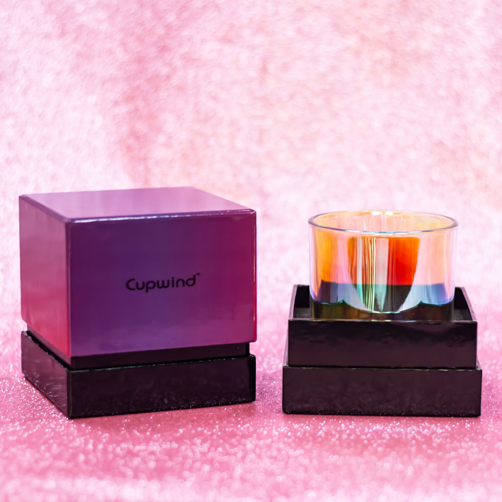 Luxury Gift Box for Scented Candle Iridescent