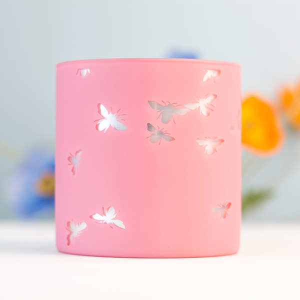 3 wick candle holder borosilicate glass