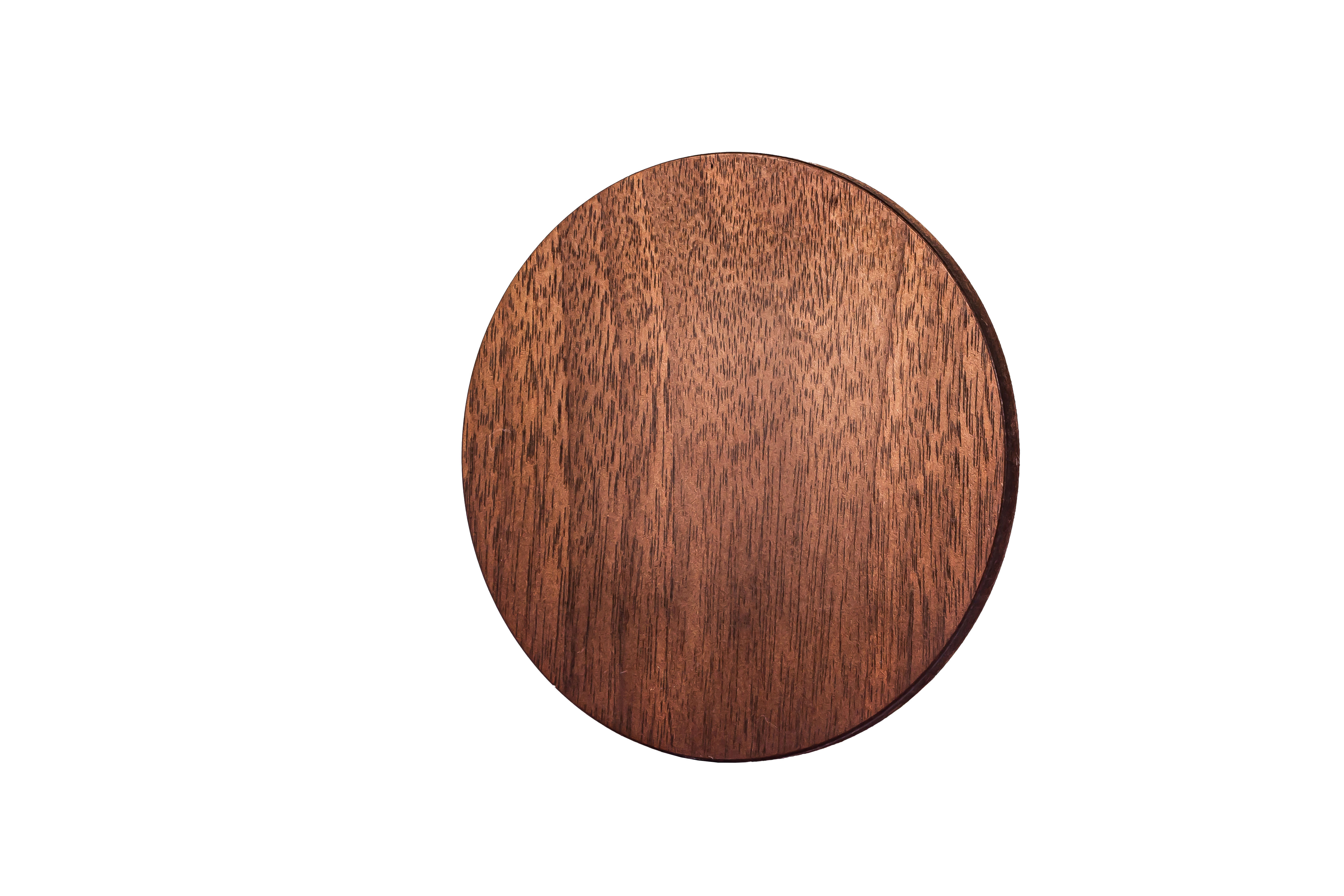 Coperchio in legno MDF personalizzato per barattolo di vetro per candele