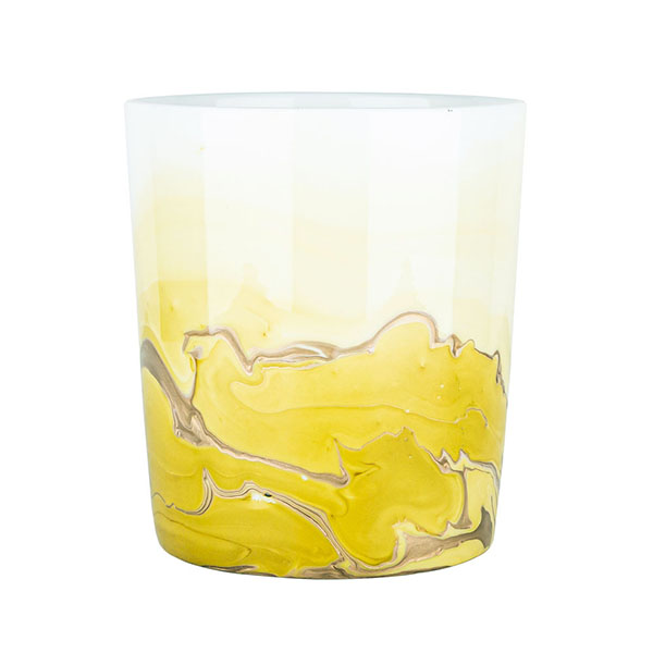 Pakej Lilin Seramik Buatan Tangan Eksklusif 15oz Lemonade