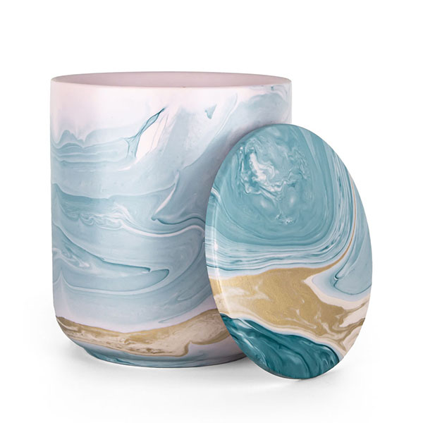 Ceramic Candle Holders Bulk Rose Sea Salt