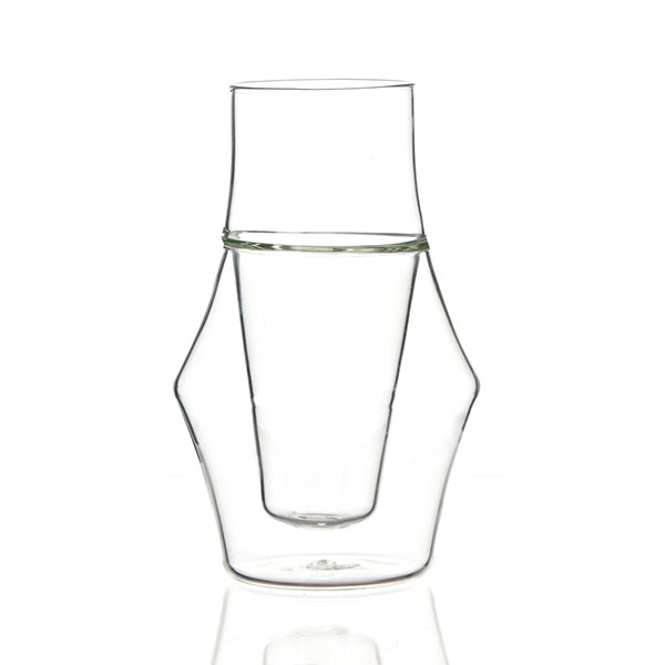 5 Unzen stilvolle doppelwandige Borosilikatglas hitzebeständige Kaffeetasse Haushaltsprodukte