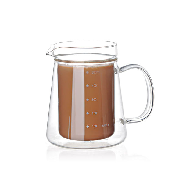 17oz Cold Brew 咖啡壶带手柄和校准标记