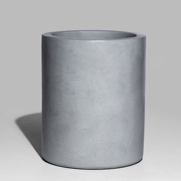 concrete candle jar