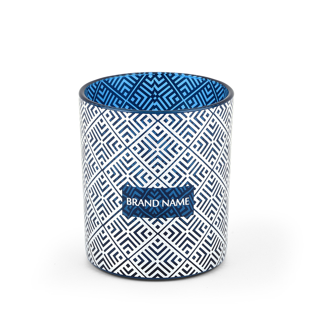 Calm Down 玻璃烛台 11 盎司（适用于大豆蜡）