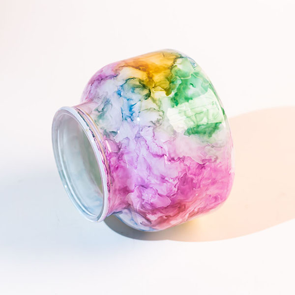 empty candle jar
