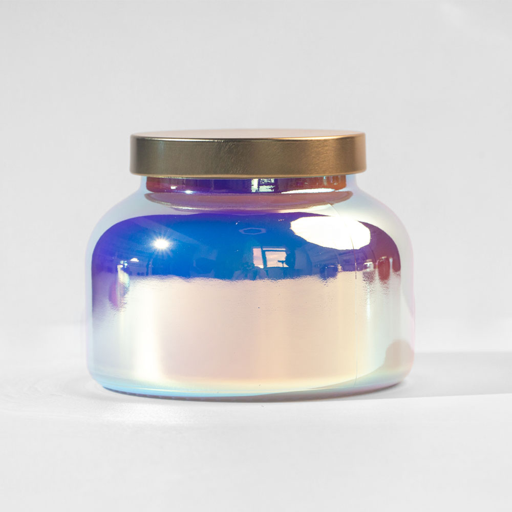 Wholesale 19oz Apothecary Candle Jar Iridescent Prism