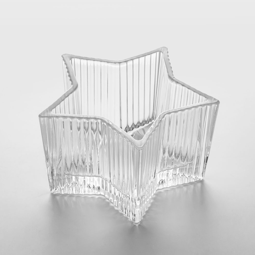 Bintang Balang Lilin Kaca 10oz Berbentuk Tidak Normal